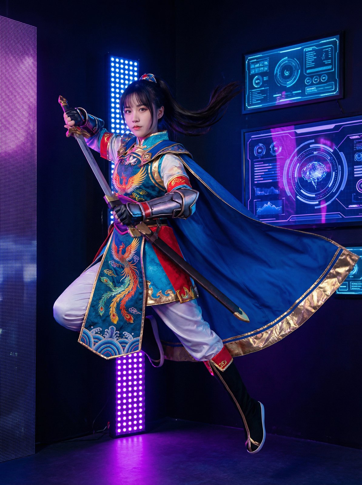 色虎封神瞬间Cosplay视频